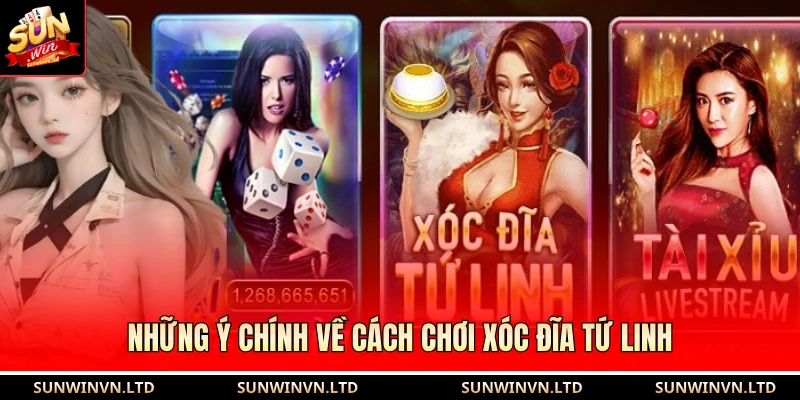 Cách Chơi Xóc Đĩa Tứ Linh | Tựa Game May Rủi, Hấp Dẫn 2026 1 Những ý chính về cách chơi xóc đĩa Tứ linh